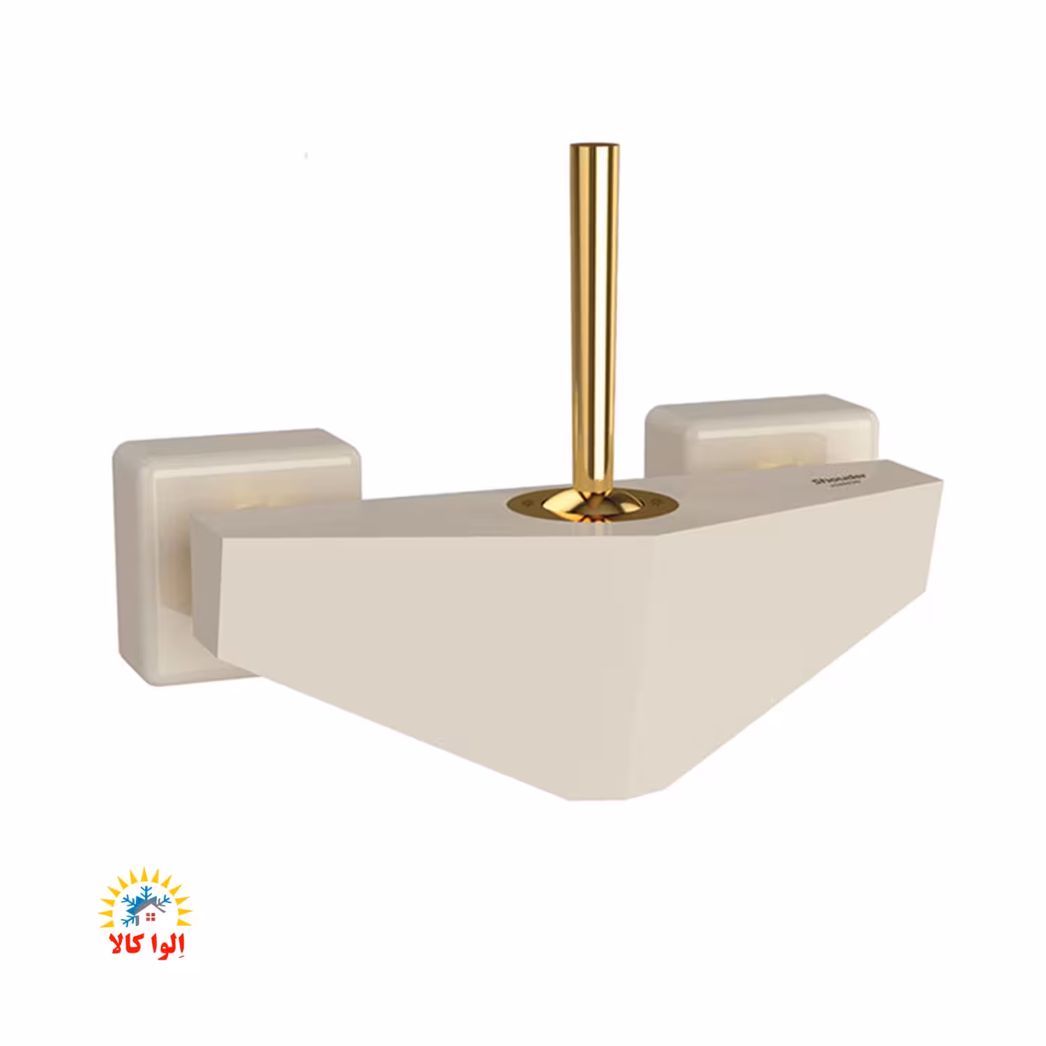 شیر توالت شودر مدل تیفانی شیری طلایی