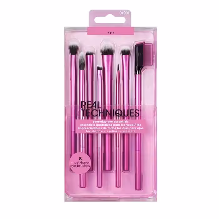 ست براش ارایش چشم ریل تکنیک مدل Everyday Eye Essentials