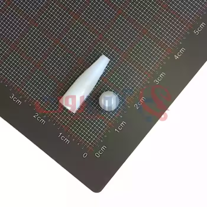 اسپیسر (شمع) پلاستیکی، یک سر رزوه، ابعاد 20x6 میلی‌متر