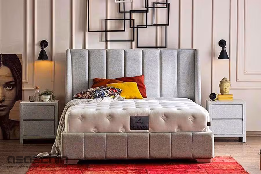 تخت خواب دو نفره تسلا