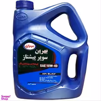 روغن موتور بهران مدل سوپر پیشتاز کد SAE 10w-40 حجم 4 لیتر