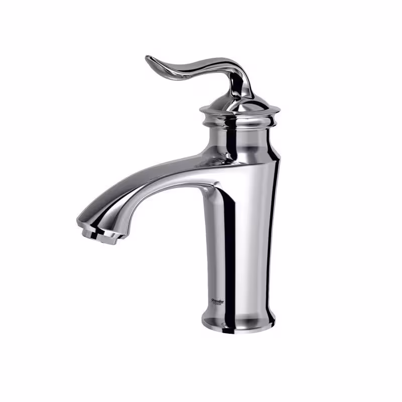 شیر روشویی پایه کوتاه شودر مدل لوکا کروم براق