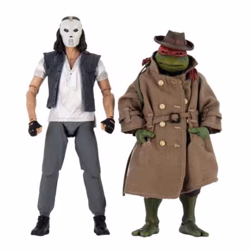 اکشن فیگور کیسی جونز و رافائل | Casey Jones and Raphael | از لاکپشت های نینجا برند نکا