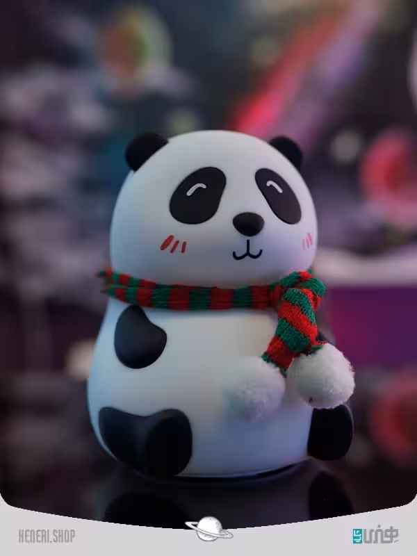 چراغ خواب پاندا خسته panda silicone night light