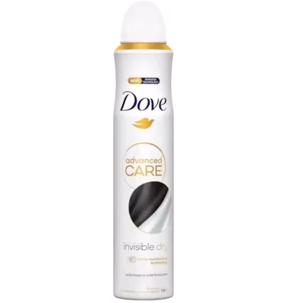 اسپری invisible dry داو 250 میل