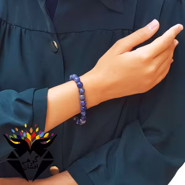 دستبند سودالیت اصل کد D_1017B