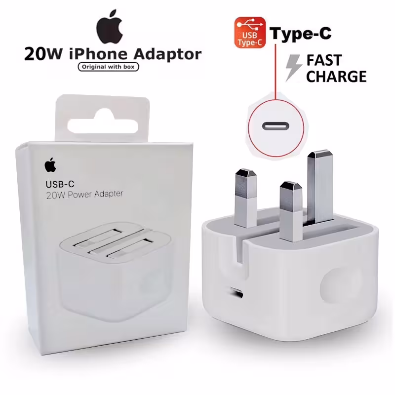 شارژر اصلی ایفون 15 پرو مکس همراه با کابل