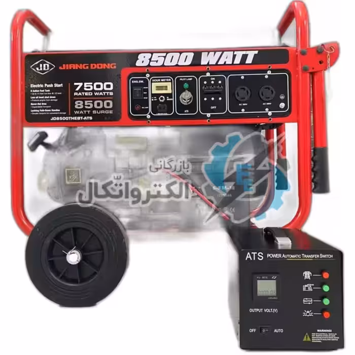 موتور برق جیانگ دانگ سه فاز 8.5 کیلووات مدل JD8500THEBT_ATS