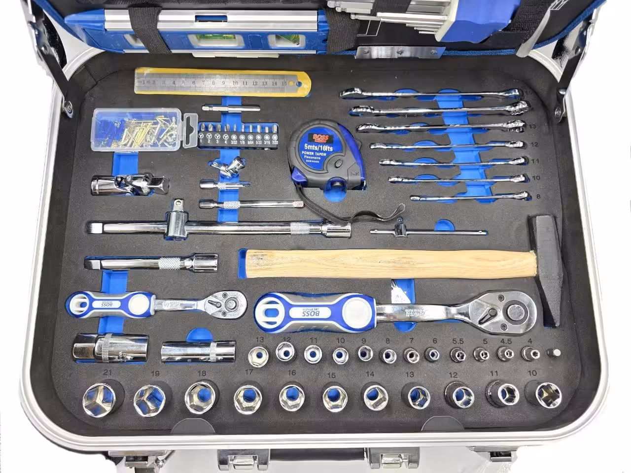 جعبه بکس چمدانی 151 عددی باس مدل SetBox151