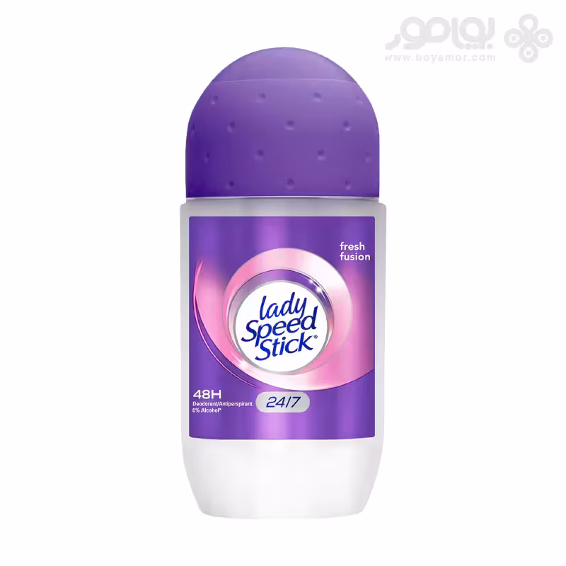 رول دئودورانت زنانه لیدی اسپید استیک مدل FRESH FUSION حجم 50 میل