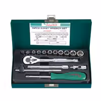 جعبه بکس 16 پارچه 1/4 هواگیری هنس مدل 2616MPQ