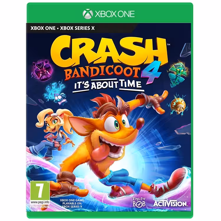 دیسک بازی Crash Bandicoot 4:It s About Time برای XBOX