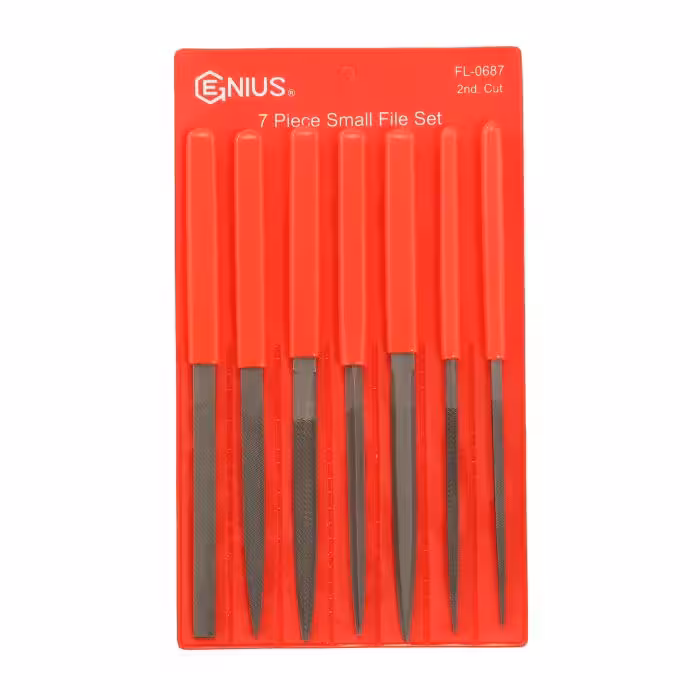 ست 7 عددی سوهان سوزنی مدل Genius FL-0687 جنیوس تایوان