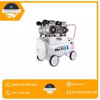 کمپرسور باد چهار سیلندر بی صدا 50 لیتری 1/5 اسب بخار  اکتیو مدل AC-1350SP (( اقساط یک ساله ))