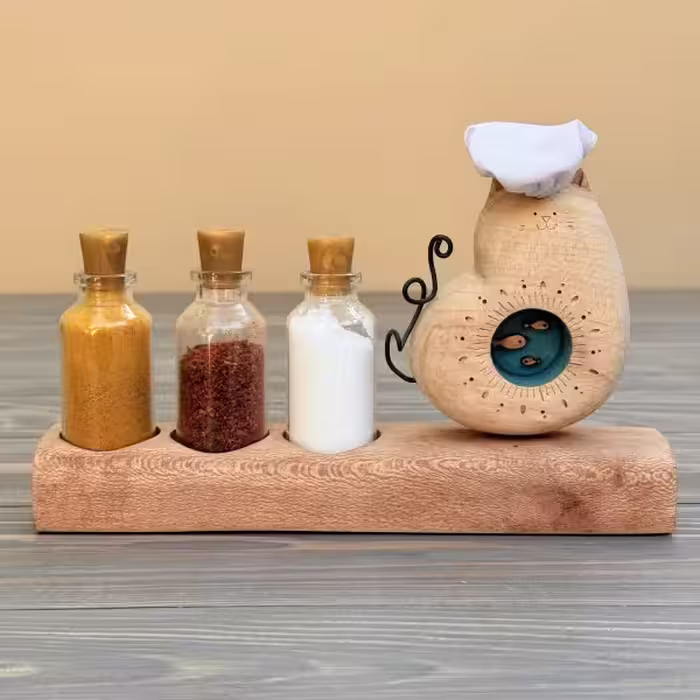 جا ادویه ای گربه طرح یک