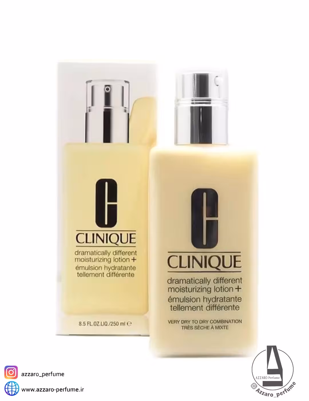 ژل مرطوب کننده و آبرسان درا‌ماتیکالی کلینیک پوست خشک و مختلط حجم 250 میل