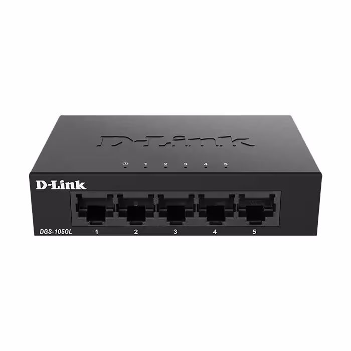 سوئیچ 5 پورت گیگابیتی و دسکتاپ، دی لینک، مدل DGS-105GL