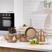 سرویس قابلمه گرانیت 11 پارچه شفر مدل New Range ست جهازیه