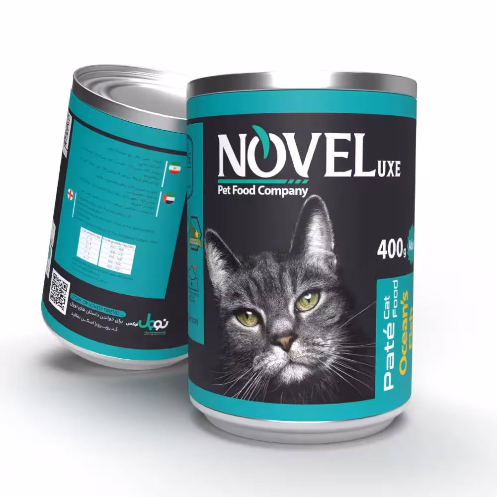 کنسرو پته ماهی اقیانوسی 400 گرمی مخصوص گربه