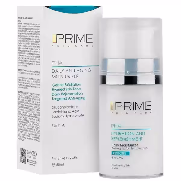 کرم بازسازی کننده و آبرسان صورت PHA 5% حجم 50 میل