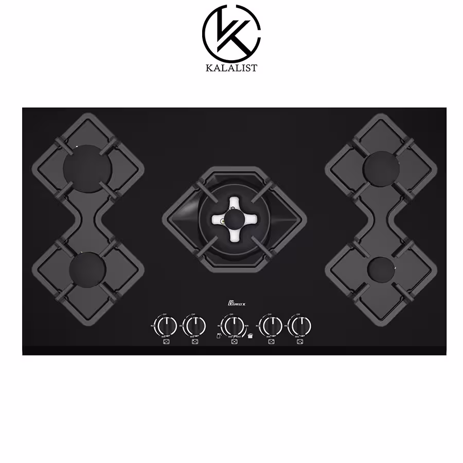 اجاق گاز شیشه ای بیمکث مدل 5090 (مشکی)