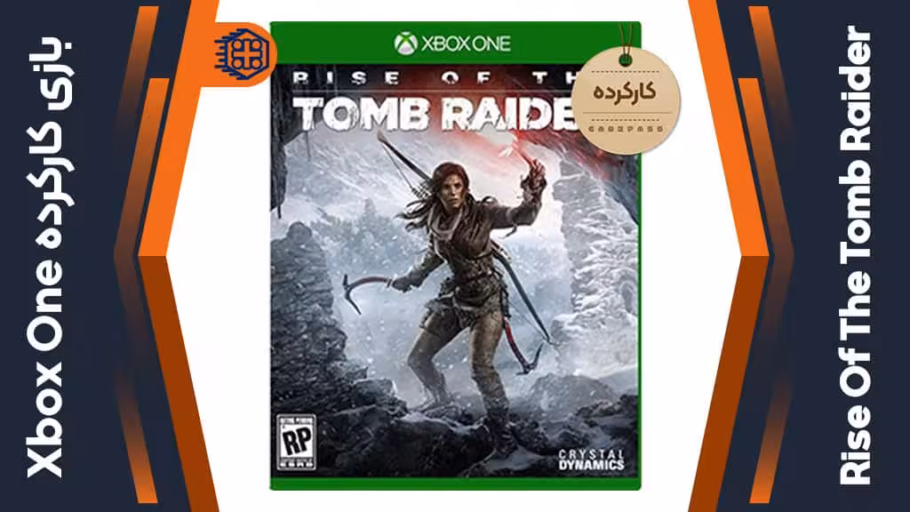 دیسک بازی Rise Of The Tomb Raider کارکرده – مخصوص Xbox One