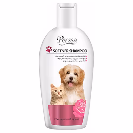 شامپو نرم کننده پرسا برای سگ و گربه