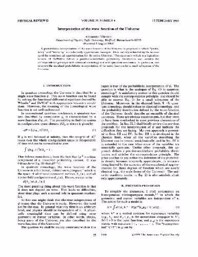 خرید و دانلود نسخه کامل کتاب Interpretation of the wave function of the universe