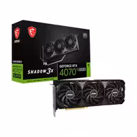 کارت گرافیک ام اس ای GeForce RTX 4070 TI SUPER 16GB SHADOW 3X OC