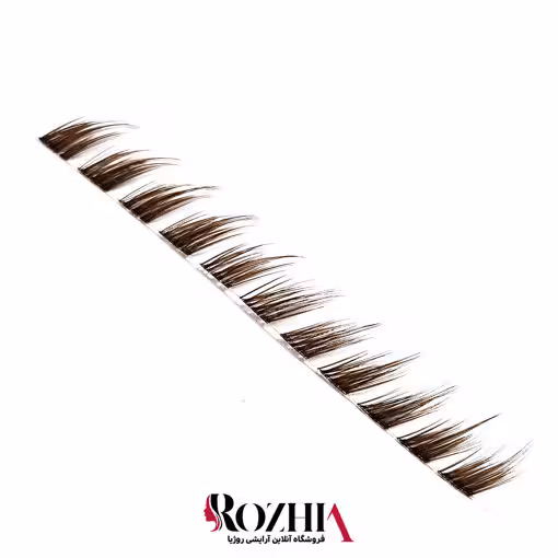مژه ریسه ای فیشر مدل قهوه ای فاکس FOX