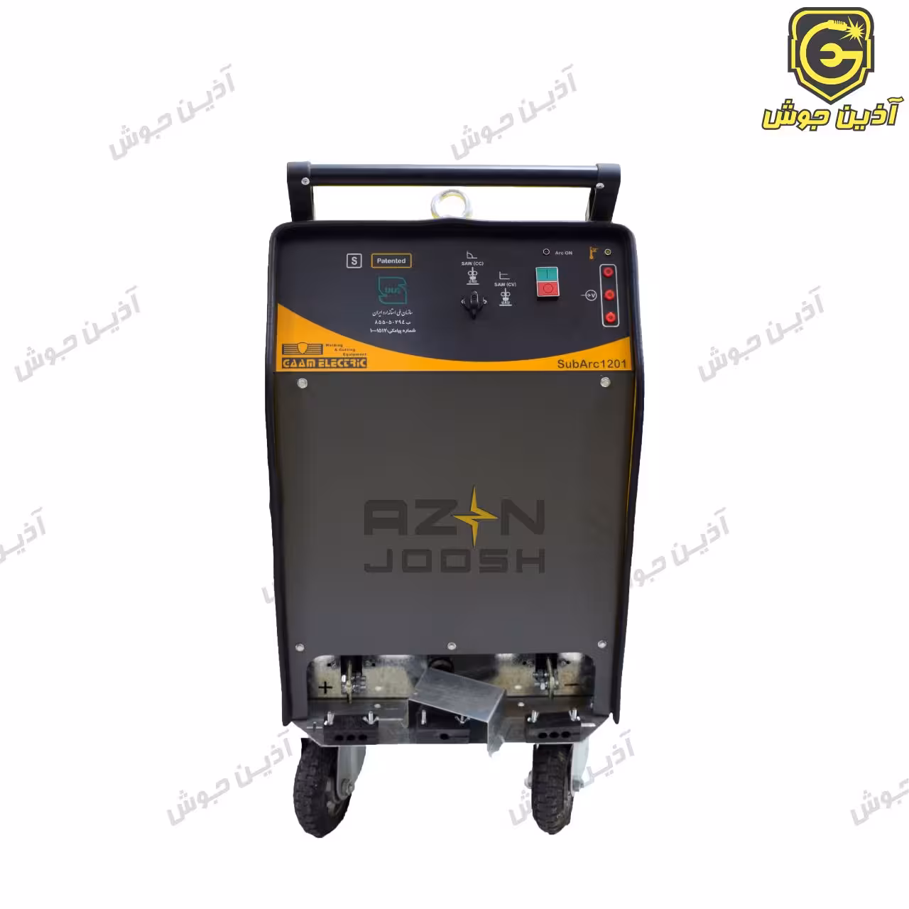 دستگاه جوشکاری زیرپودری ترانسی گام الکتریک/جوشا مدل SUB ARC 1201 PLUS با تراک P2310با لیفه 12متری (سه فاز-ترانسی)