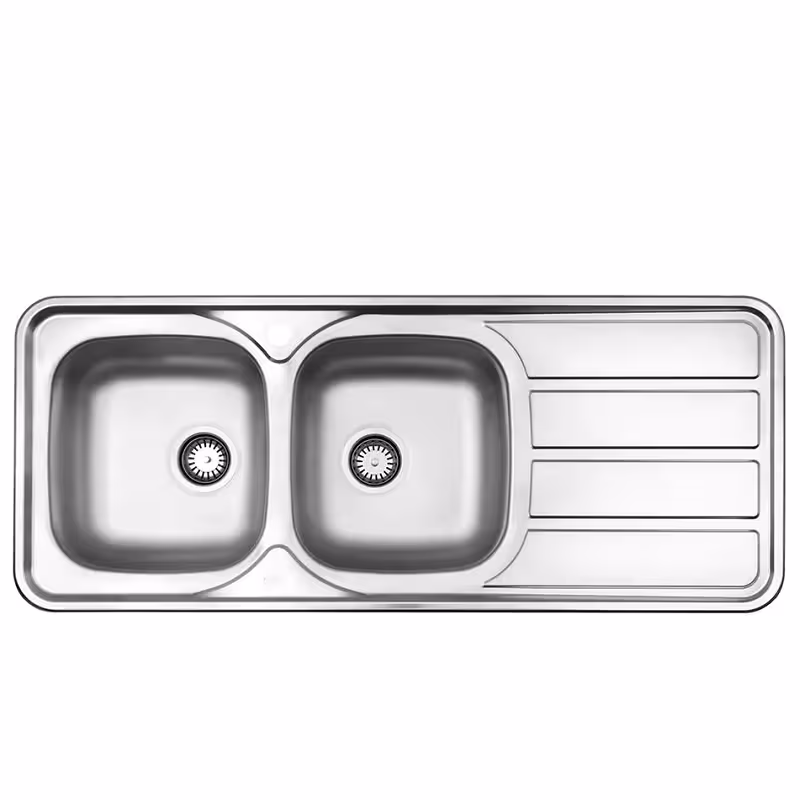 سینک نیمه فانتزی استیل البرز مدل 223 توکار