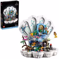 لگو اورجینال دیزنی کد 43225 مدل Disney The Little Mermaid Royal Oyster