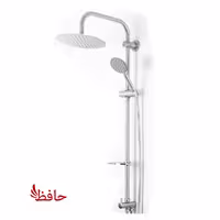 علم دوش دوکاره سیمرغ مدل 20*20 کروم