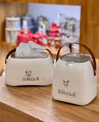 جا دستمال و سطل زباله رو میزی SMILE