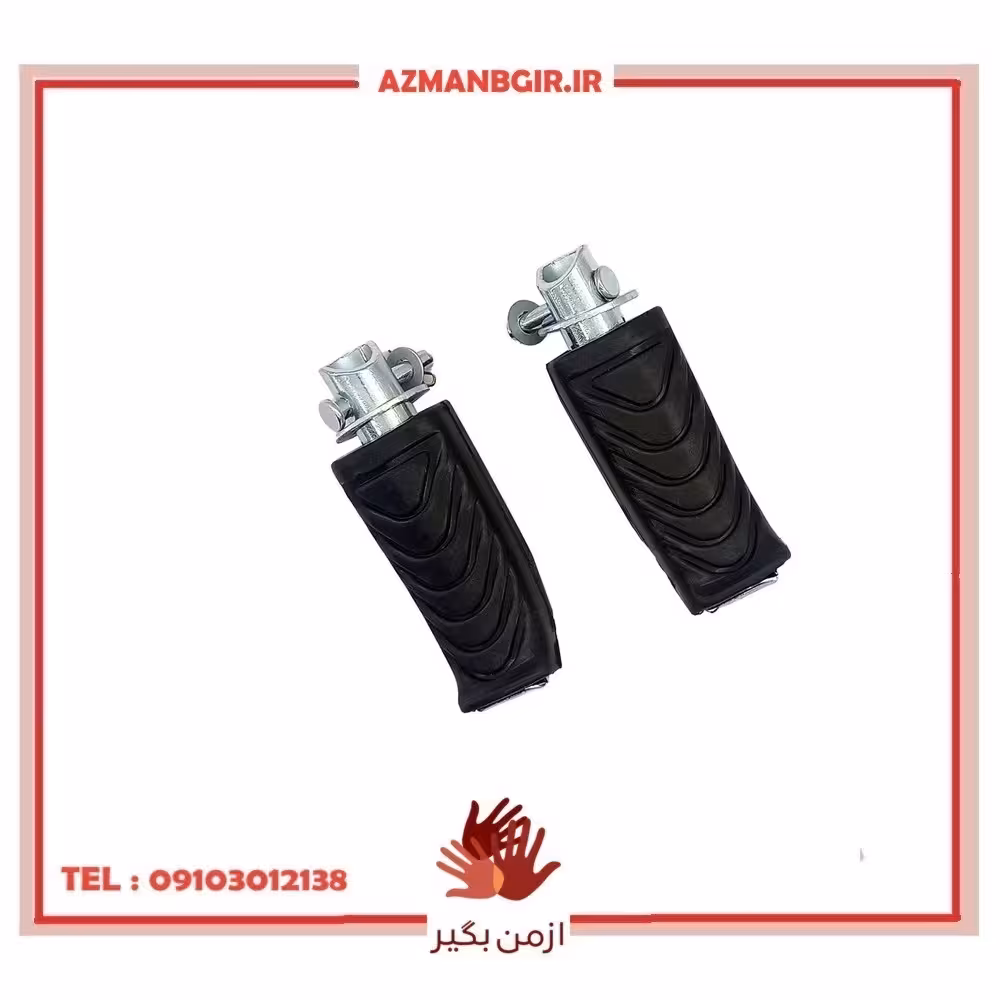 جاپایی عقب موتور سیکلت مدل Click150 مناسب برای هوندا کلیک بسته 2 عددی
