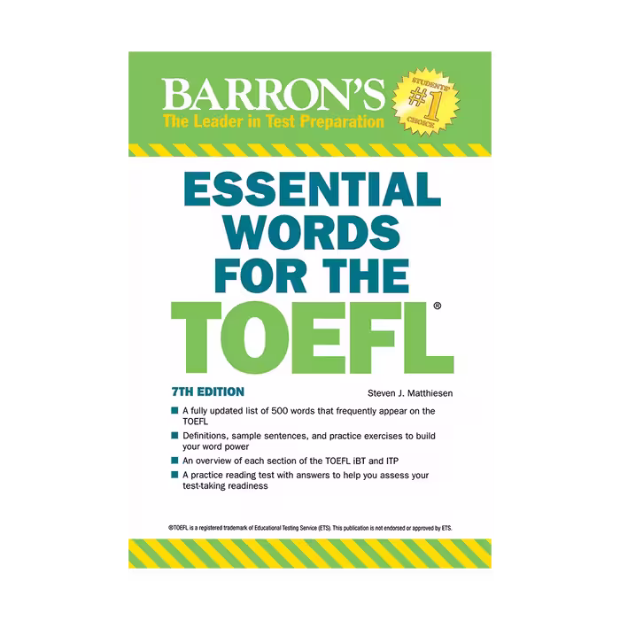 کتاب Essential Words for TOEFL 7th Edition CD