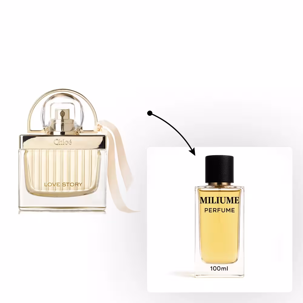 اسانس عطر Chloe Love Story برند sfa - کد 1790 - کلوهه لاو استوری 100ML - میلیوم پرفیوم