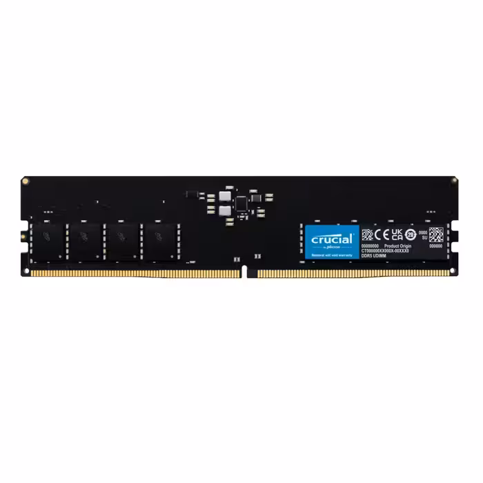 رم دسکتاپ DDR5 تک کاناله 5600 مگاهرتز Crucial ظرفیت 32 گیگابایت