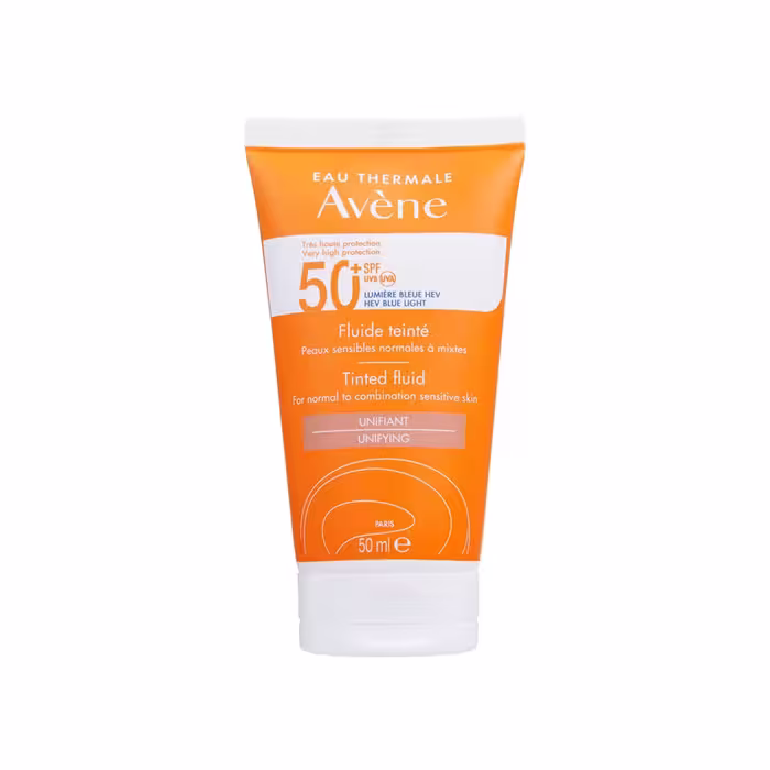 کرم ضد آفتاب رنگی اون مدل Fluide Teinte SPF50، حجم 50 میلی لیتر