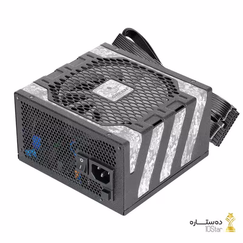 منبع تغذیه کامپیوتر گرین مدل Green GP600B-HP EVO