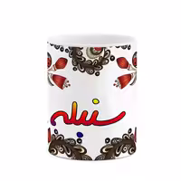 خرید ماگ-لیوان    اسم سنبله  سنتی گل و بته کد mgh45655