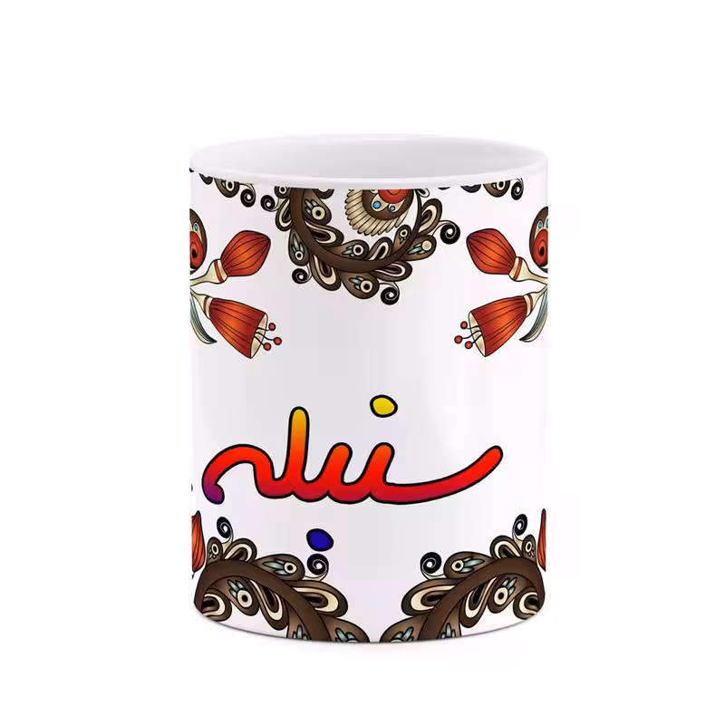 خرید ماگ-لیوان    اسم سنبله  سنتی گل و بته کد mgh45655