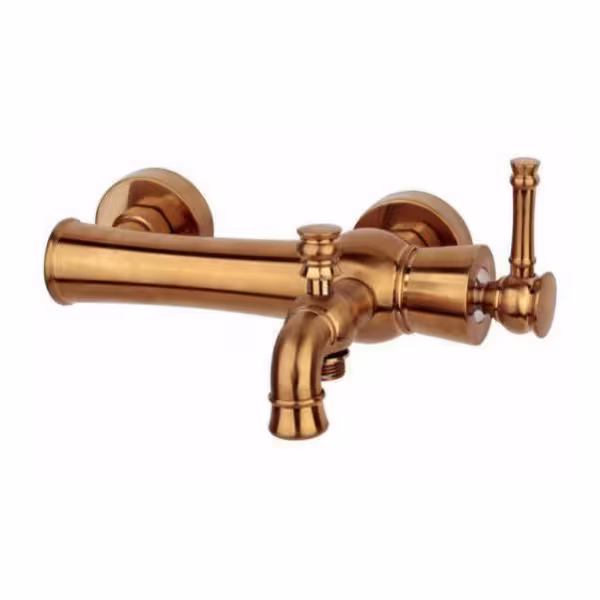 دوش مدل آنتیک طلایی خش دار