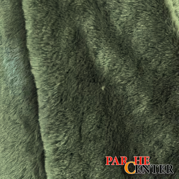 پارچه خز سبز یشمی