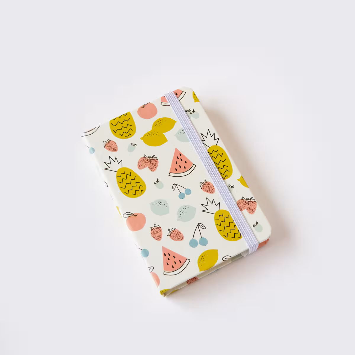 دفترچه خط دار طرح میوه های تابستانی