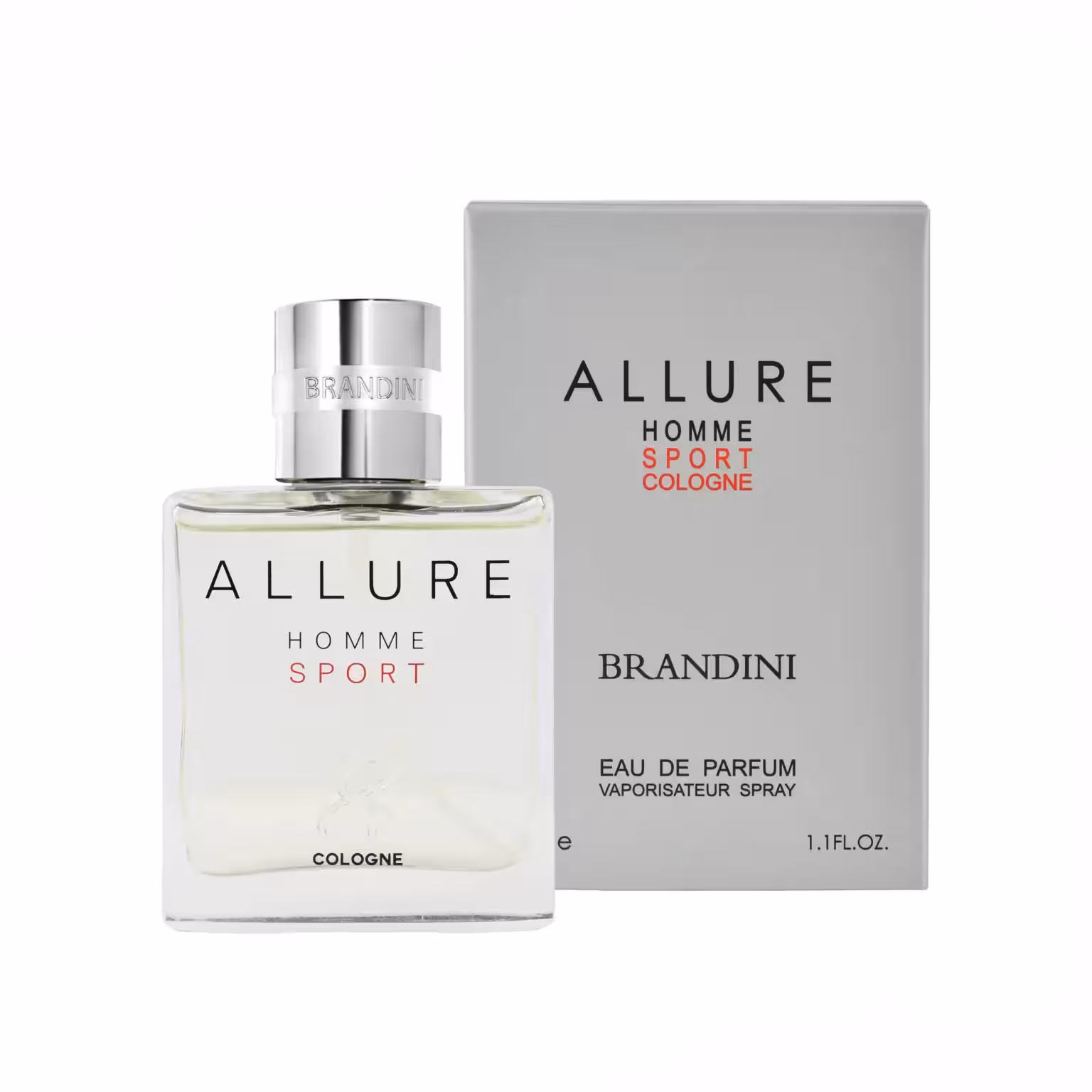 عطر ادکلن برندینی آلور هوم اسپرت Brandini Chanel Allure Homme sport cologen حجم 33 میل