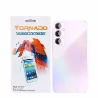 محافظ لنز دوربین تورنادو مدل نانو گلس مناسب برای موبایل سامسونگ Galaxy A55 بسته 40 عددی