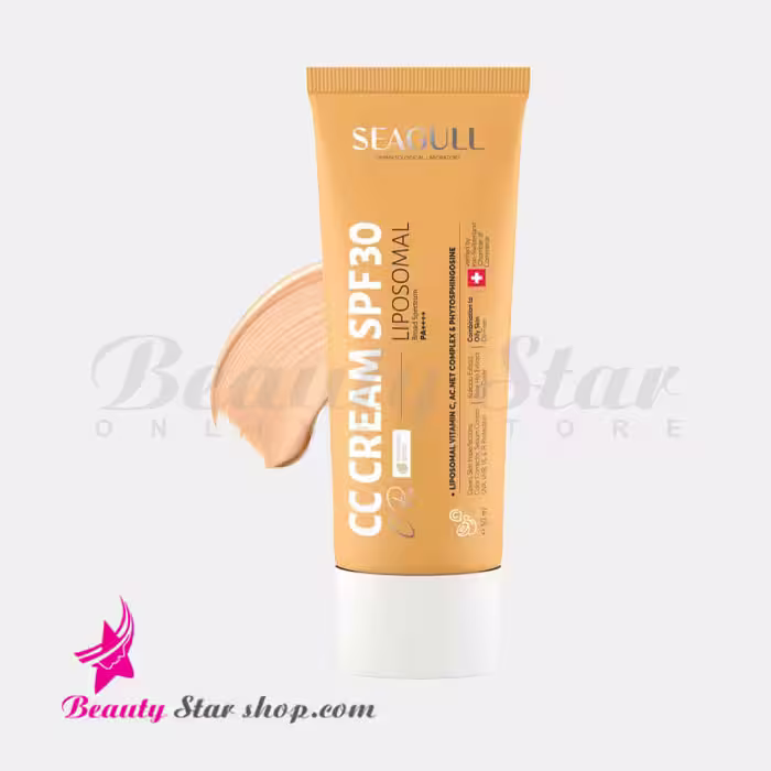 کرم متعادل کننده چربی پوست رنگی (سی سی کرم) سی گل SPF 30 رنگ بژ نچرال مناسب پوست‌ چرب و مستعد آکنه 50 میلی لیتر