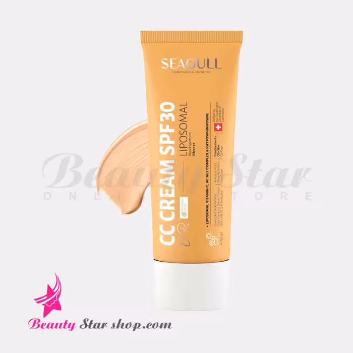 کرم متعادل کننده چربی پوست رنگی (سی سی کرم) سی گل SPF 30 رنگ بژ نچرال مناسب پوست‌ چرب و مستعد آکنه 50 میلی لیتر